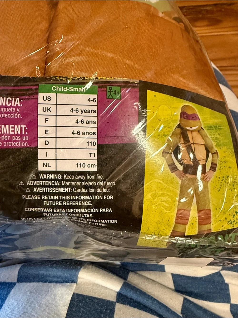 Nickelodeon Donatello Kids Costume - Purple & Brown